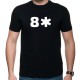 8 gwiazdek - t-shirt z nadrukiem