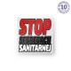 Stop Segregacji Sanitarnej - wlepki z nadrukiem