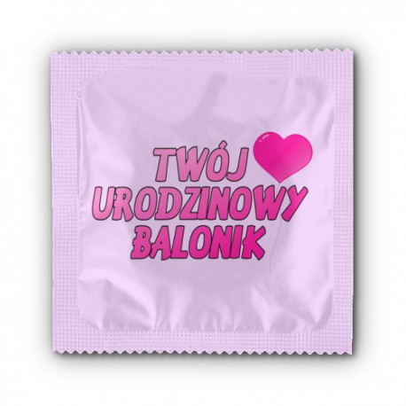 Urodzinowy Balonik (prezerwatywy)
