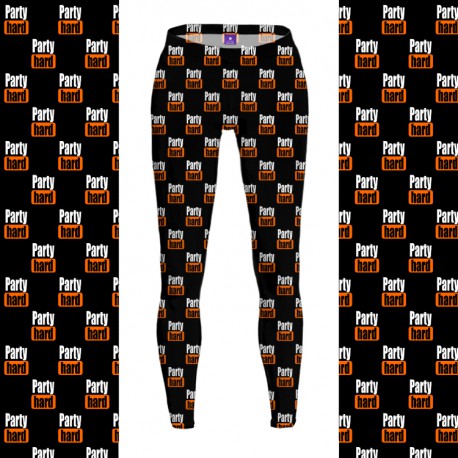 Party hard (legginsy FULLPRINT)
